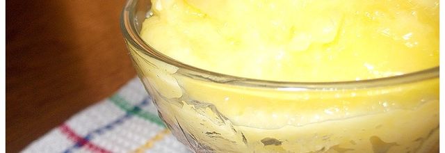 Lemon Curd Sans Beurre