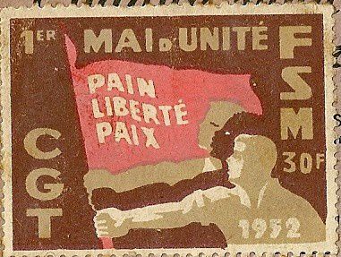 Timbres spéciaux du 1er Mai.