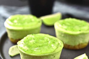 Cheesecake avocat et