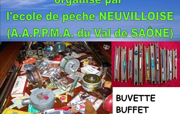 Brocante Pêche 2013 à Neuville sur Saône