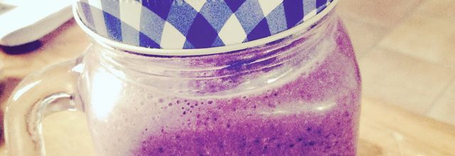 Smoothie myrtilles
