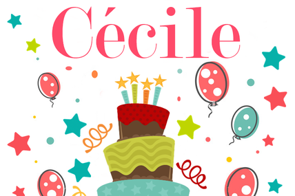 En ce 22 novembre, nous souhaitons une bonne fête à Cécile :)