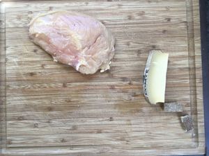 Cordon bleu maison, panure aux corn-flakes