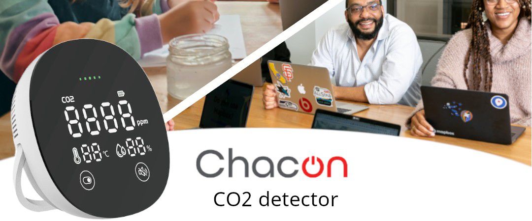 A LA UNE : le nouveau détecteur de Co2 Chacon. – THE RIGHT NUMBER MAGAZINE