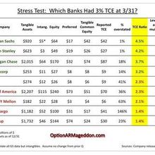 Stress test ( ou TCE ratio )