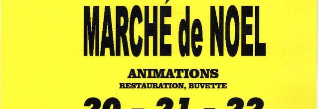 Le premier de mes marchés de Noël