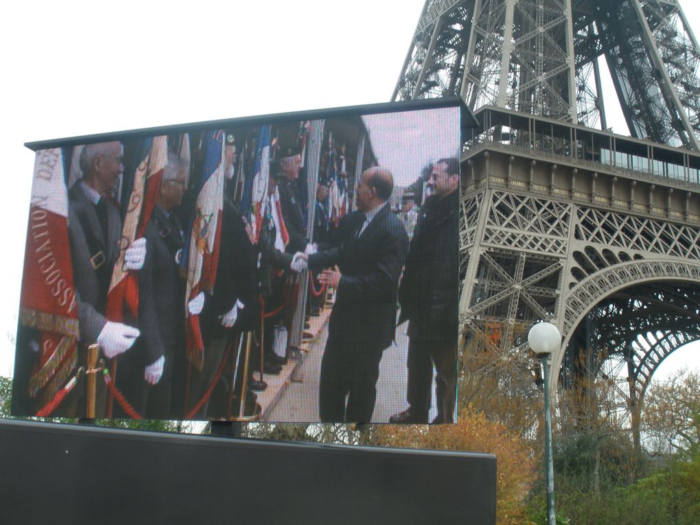 Cérémonies de commémoration du 5 décembre 2012 présidées à Paris par le ministre des anciens combattants Kader ARIF