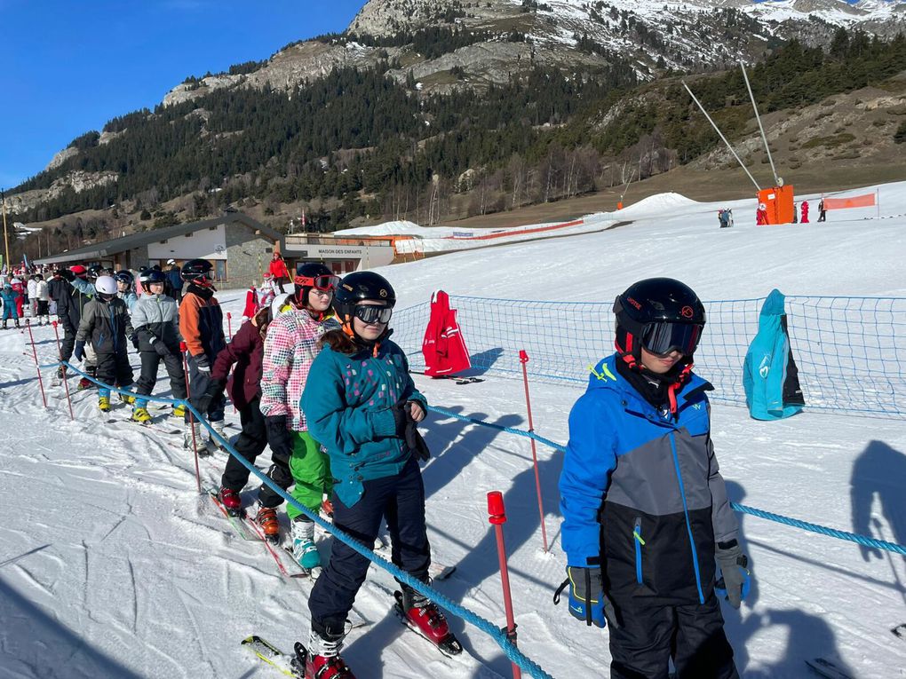 Lundi 6 : 1er jour de ski!