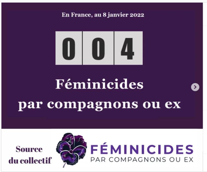 82 EME  FEMINICIDES DEPUIS LE DEBUT  DE L ANNEE 2022 