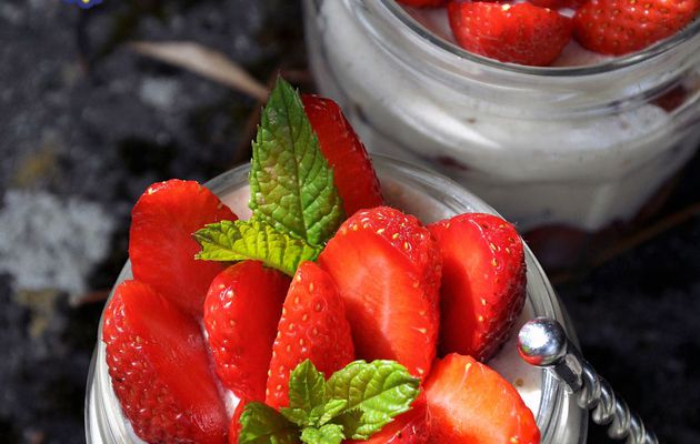 Tiramisu aux fraises du Jardin 