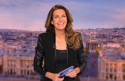 Anne-Claire Coudray Le 20H TF1 le 27.04.2024