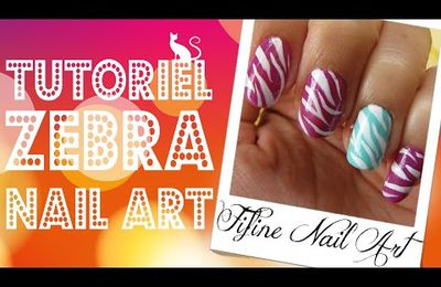 ★ Tutoriel Zebra Nail Art ★