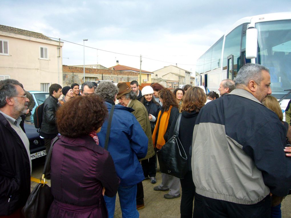 Photos prises par Tayyibi A. à Cagliari, Italie, à l'occasion de la tenue de la première conférence méditerranéenne sur l'architecture de terre, entre le 13 et le 16 mars 2009.