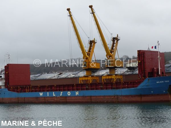 Port de Fécamp 14 mars 2017   import néphéline
