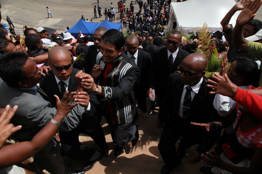 Dans le cadre du IIè anniversaire de la IVèRépublique, le couple présidentiel, Andry et Mialy Rajoelina, a inauguré le «Coliseum de Madagascar» sis à Antsonjombe. 2è partie. Photos: Harilala Randrianarison