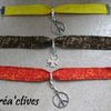 Bracelets tissus et motifs amovibles [C.]