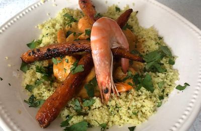 Couscous de crevettes