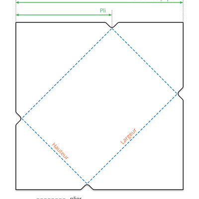 Faites vos enveloppes et vos boîtes sur mesure