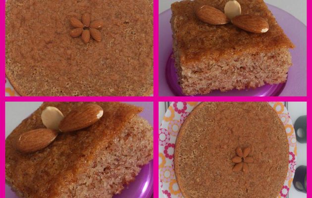 Gâteau au amandes fait par Fatma Rekik