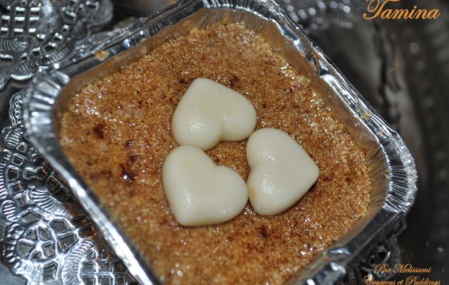 Tamina ou Gâteau Algerien de Semoule Grillée au Miel طمينة