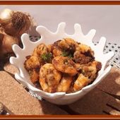 Crevettes à l’ail, persil et sauce soja