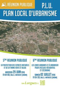 PLU Lorgues : la Protection des espaces naturels et la Trame verte et bleue seront à l'ordre du jour mercredi 29 juin, 18h, ciné de Lorgues.