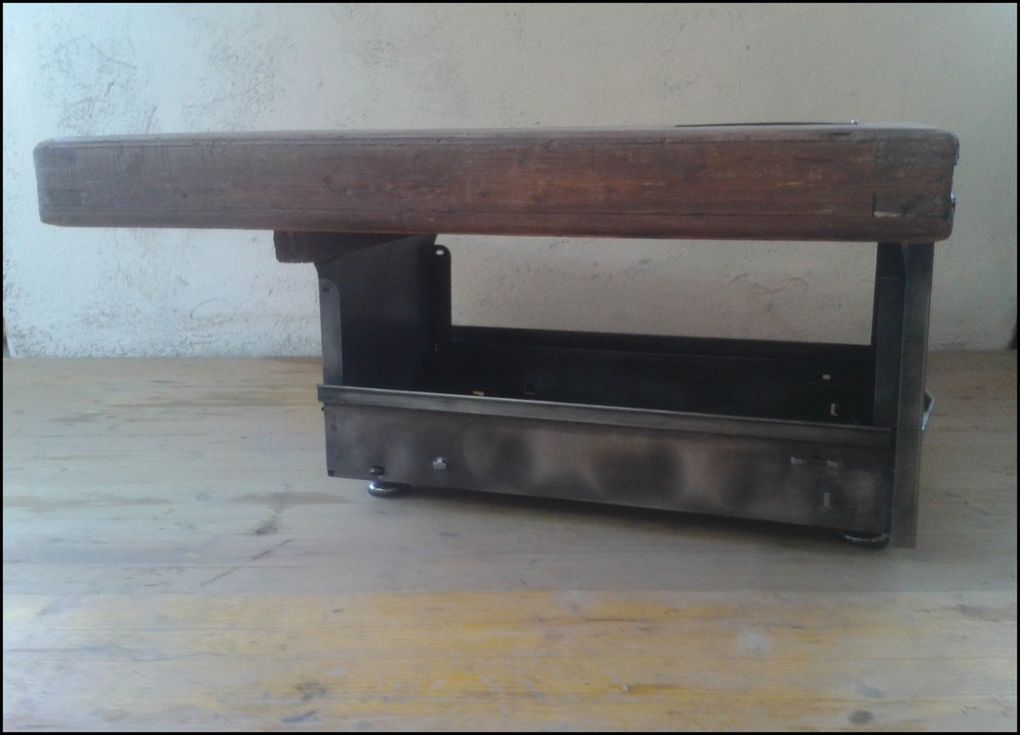 Table basse industrielle