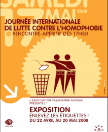 Expo à la Ferme Asile : lutte contre l'homophobie