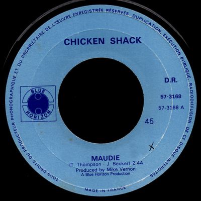 Chicken Shack - Maudie/Andalucian blues - 1970