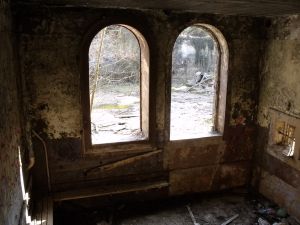Intérieur des bâtiments de la mine de Rochonvillers à Algrange