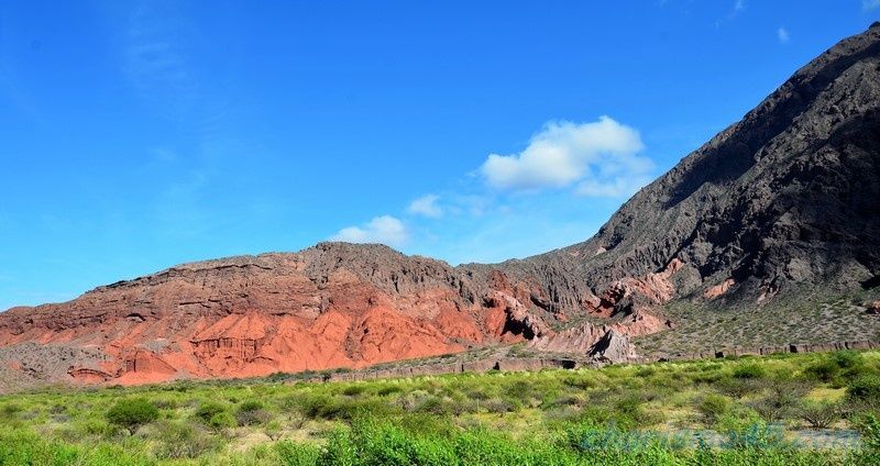 Quebrada de la Conchas, Argentine en camping-car