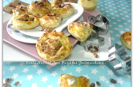  Mes Mini Chaussons aux Pommes & Noix de pécan Caramélisées 