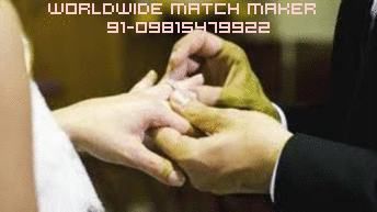 MATCH MAKING SERVICES IN INDIA 91-09815479922 FOR ALL CASTE