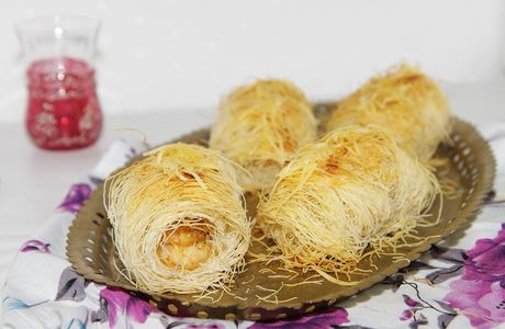 Kadaïfs aux crevettes