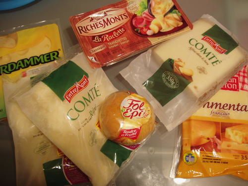 Mes bons fromages