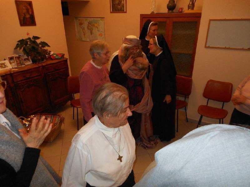 Les religieuses du doyenné Enghien-Montmorency se sont rencontrées chez les Sœurs Servîtes de Marie à Groslay pour un temps d'échange et d'amitié.