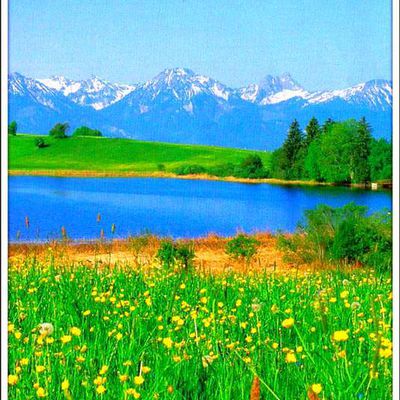 Paysage - Les Alpes - Bavière - Allemagne