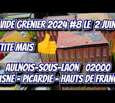#videgrenier 2024 #8 - Le 2 juin - Aulnois sous Laon 02000  #hautsdefrance - Petit VG mais top achat