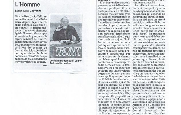 Revue de presse - 31 janvier 2014