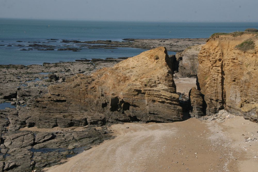 Les parcs à moules de bouchot de la Pointe du Bil