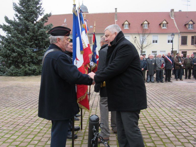 Cérémonie du 5 décembre 2014 à Neuf-Brisach