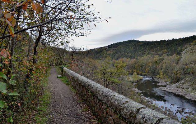 Petite marche entre Saint-Just Saint-Rambert et le barrage de Grangent dans la Loire! 