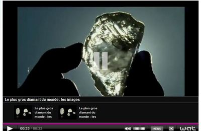 Le plus gros diamant du monde