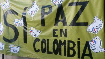 Sí por la Paz en Colombia por Myriam Montoya