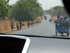 Sur la route du Sud, direction Wassadou...