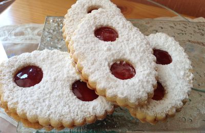 Les sablés à la confiture