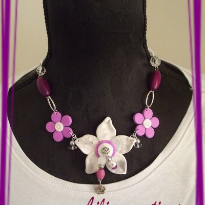 Collier fleur