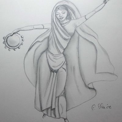 Le dessin du jour : La Danseuse au crayon 4B - F. Claire