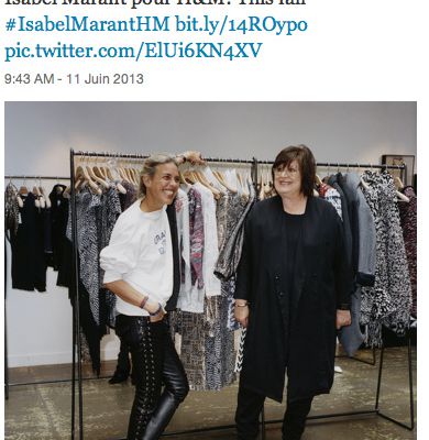 Isabel Marant s'invite chez H&M