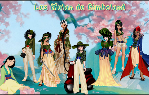 Ma 149ème Fête : Les Princesses de Bimboland Mulan